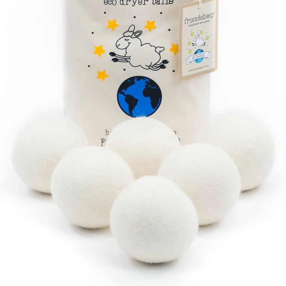 Eco Dryer Ball: Creamy White
