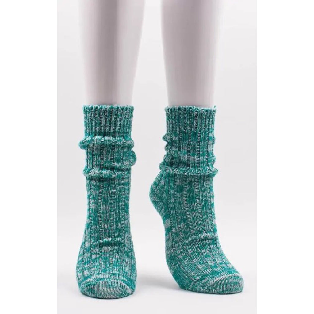 Tabbi Socks Organic Hemp Socks Esmerald