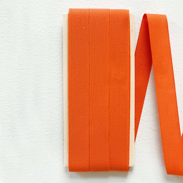 Italian Tight Weave Cotton Ribbon Melon Kei & Molly Textiles, LLC