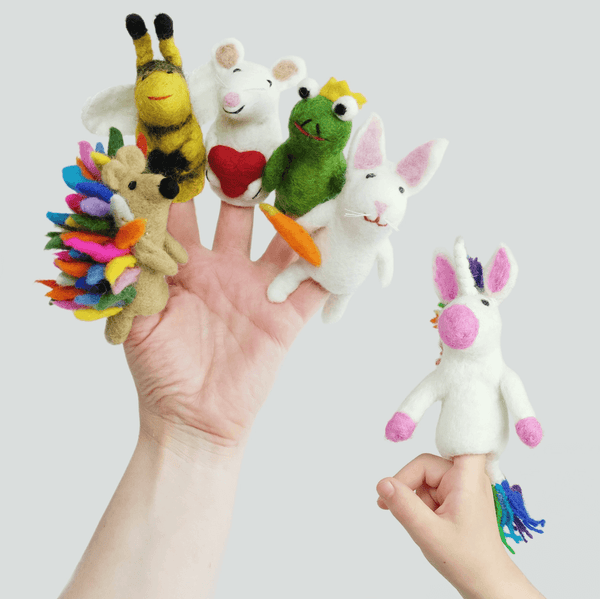 Finger Puppets Kei Molly Textiles LLC