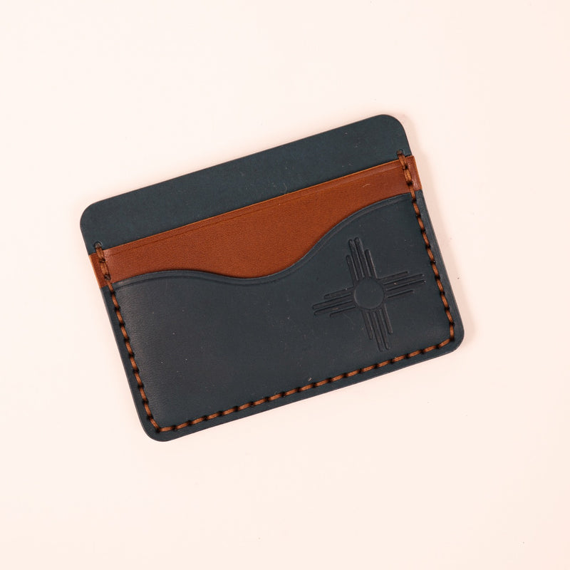 Leather Wedge Wallet