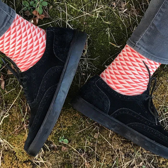 Model wearing This Night Socks Kyoto Socks M/L