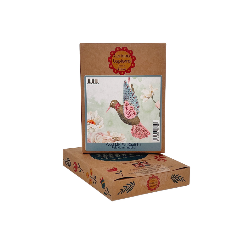 Corinne Lapierre Felt Ornament Kit- Hummingbird