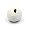 PEBBLE White Line Mini Porcelain Bud Vase