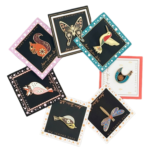 Enamel Pins- Amber Leaders Designs