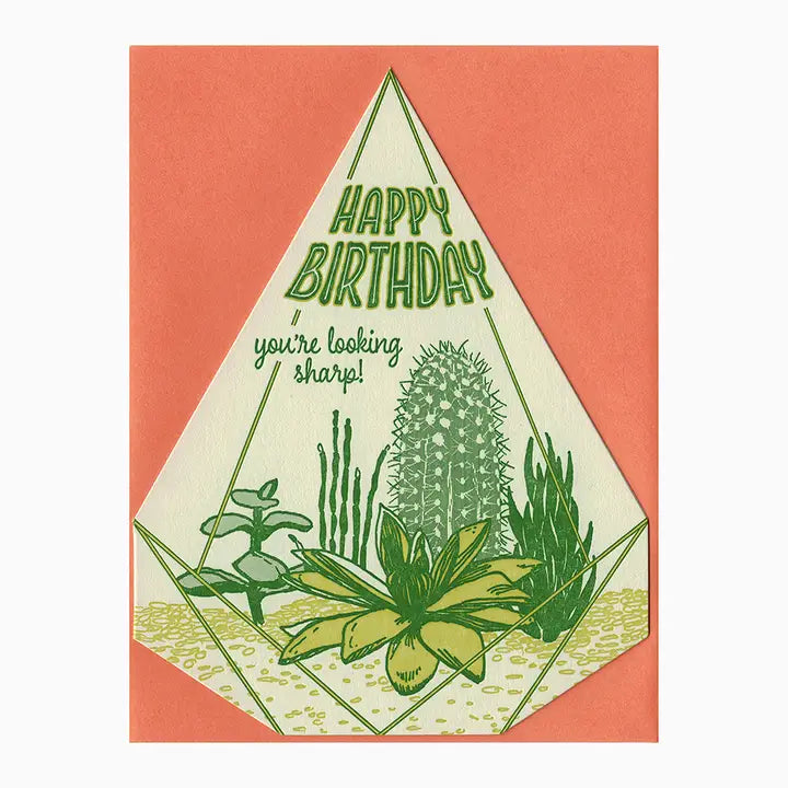 "Looking Sharp!" Birthday Card
