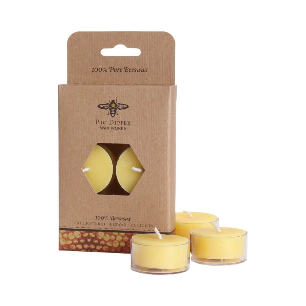 Beeswax Tea Lights (6 Pack)