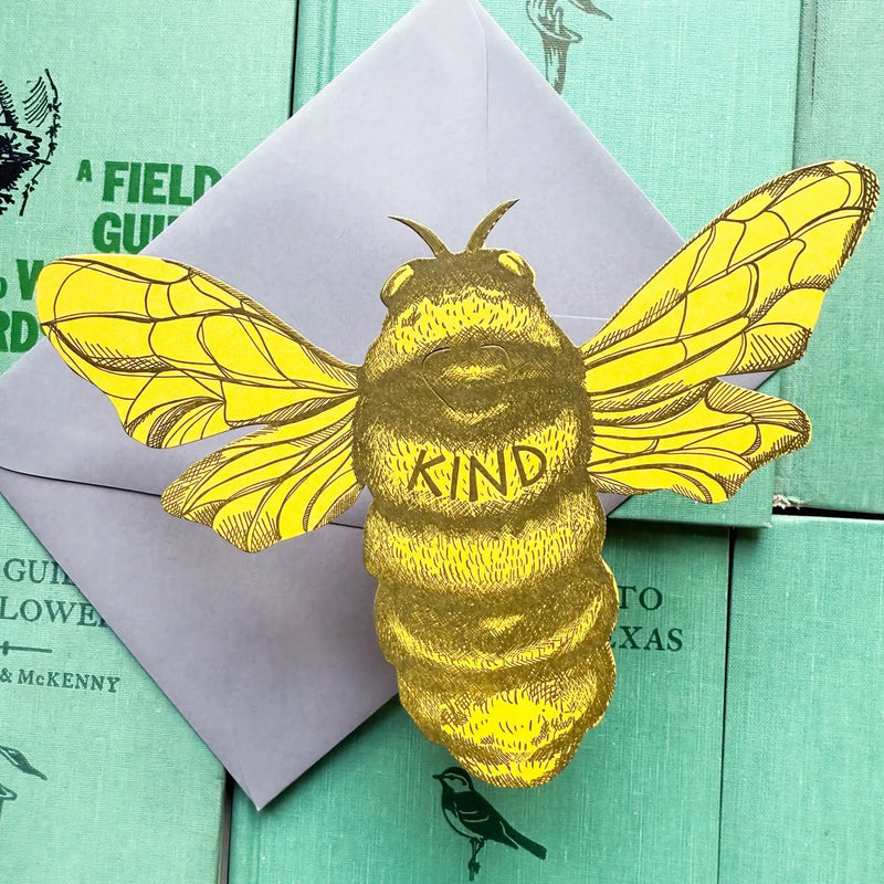 "Kind" Bee Card