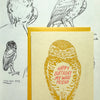 Owl Birthday Card