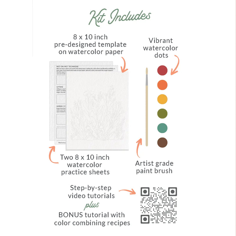 All-in-One Watercolor Art Kit
