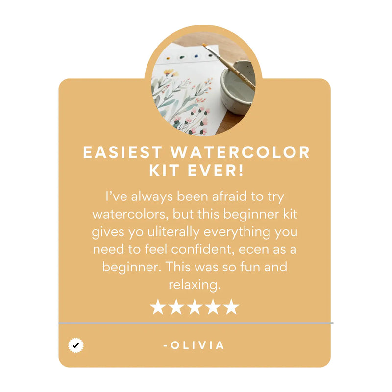 All-in-One Watercolor Art Kit