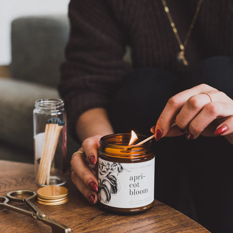 Apricot Bloom Soy Candle