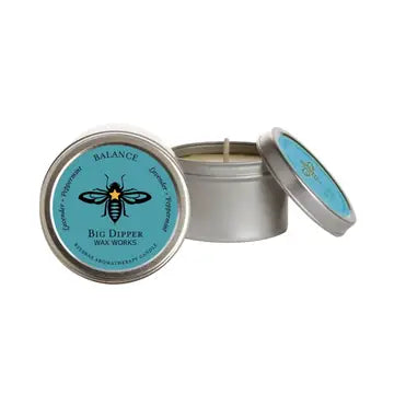Big Dipper Wax Works Balance Beeswax Aromatherapy Travel Candle