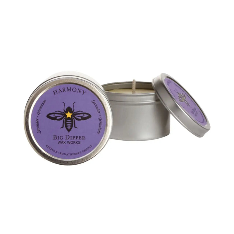 Big Dipper Wax Works Harmony Beeswax Aromatherapy Travel Candle