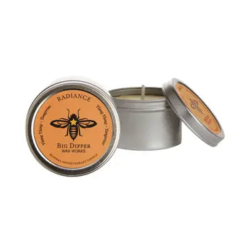 Big Dipper Wax Works Radiance Beeswax Aromatherapy Travel Candle