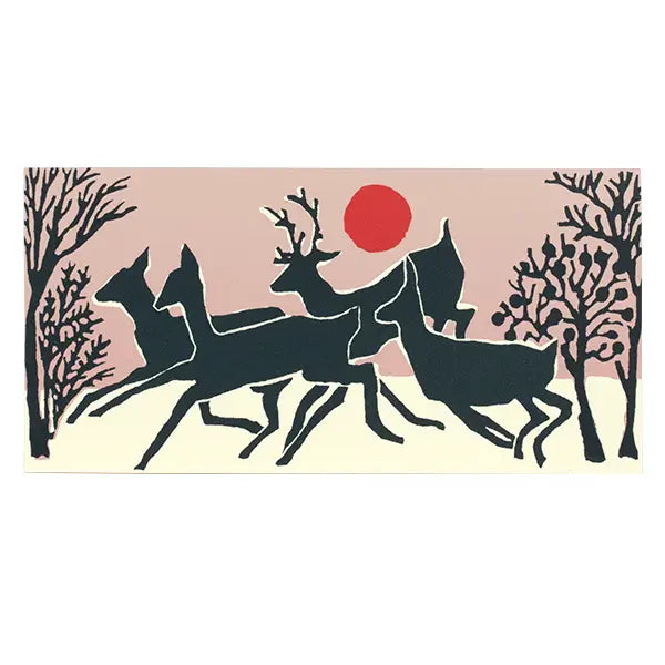 Reindeer Holiday Card