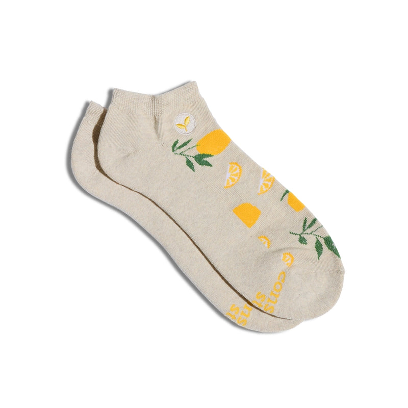 Conscious Step- Lemon Ankle Socks 