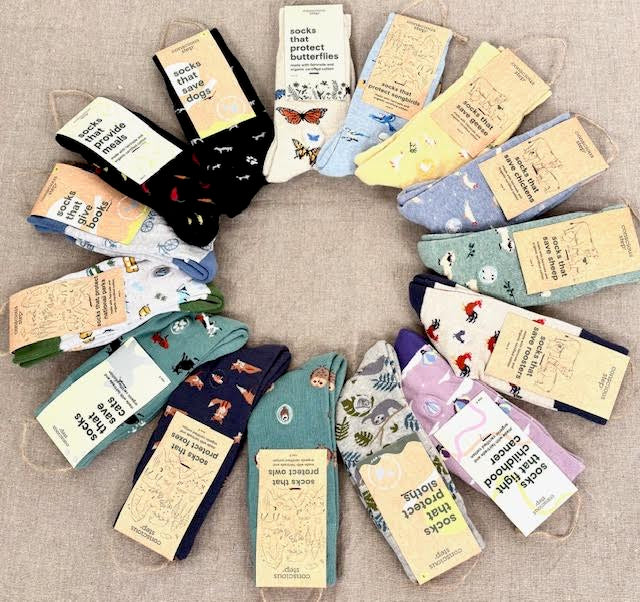 Conscious Step: Women's/Men's Crew Socks