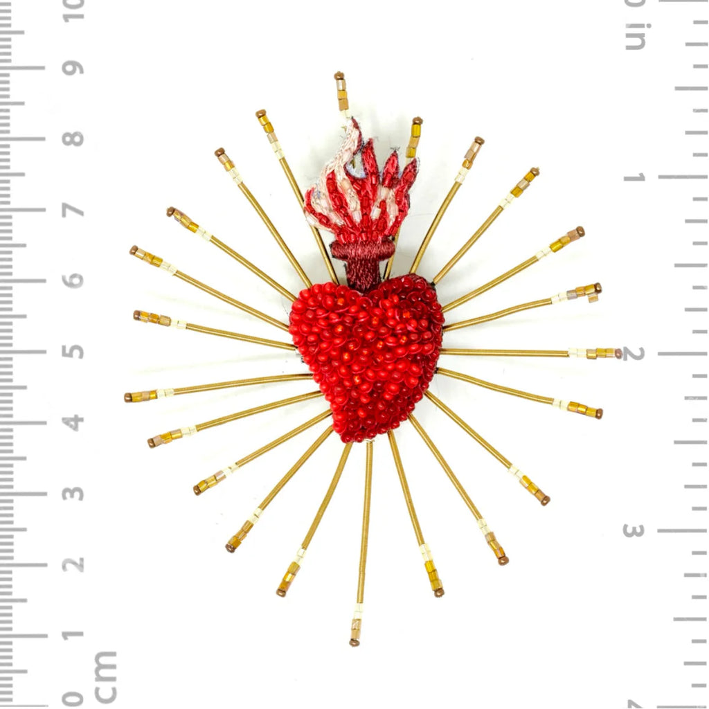 Devine Heart Brooch