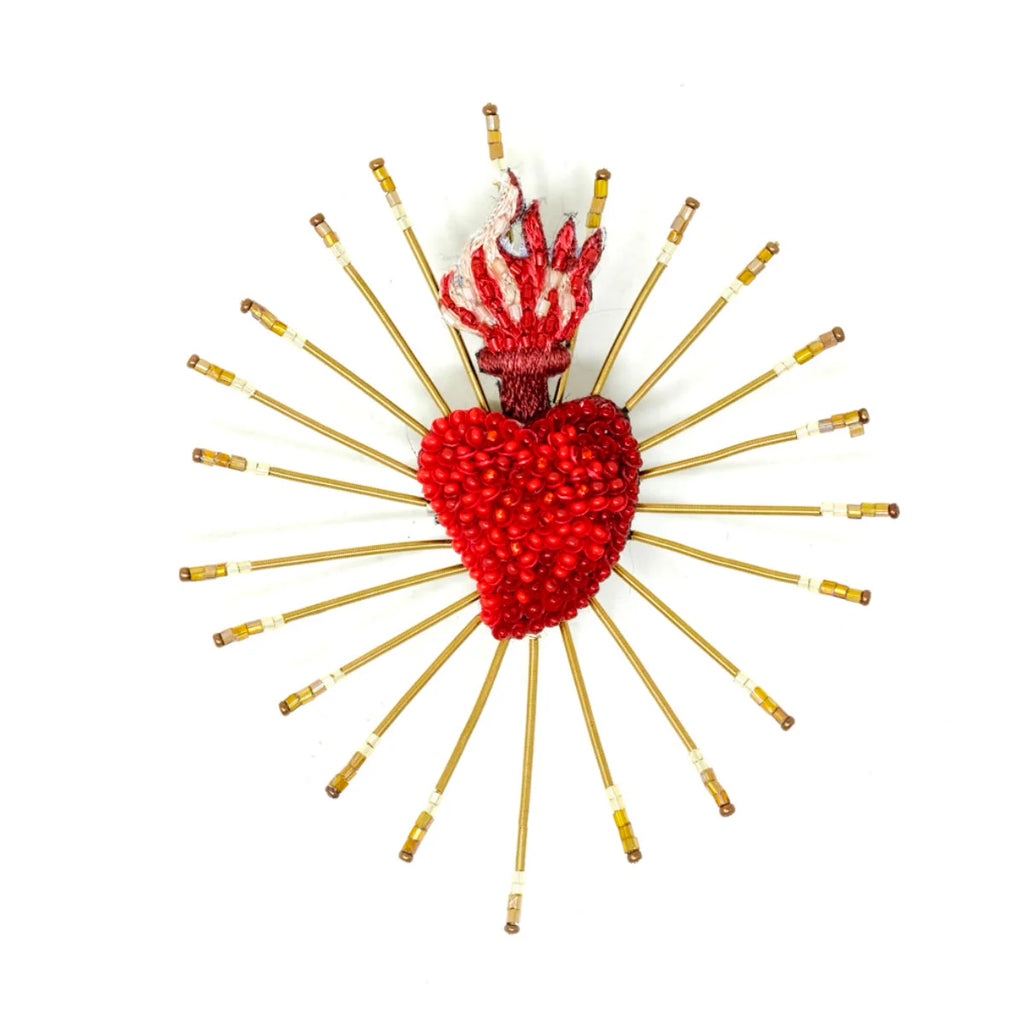 Devine Heart Brooch