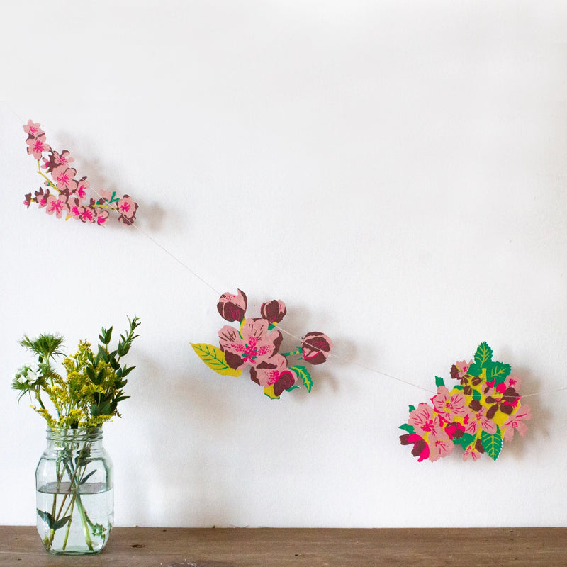East End Press- Blossom Paper Garland