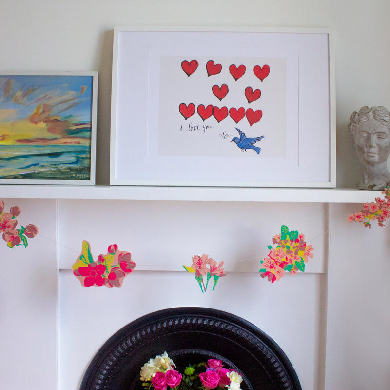 East End Press- Blossom Paper Garland
