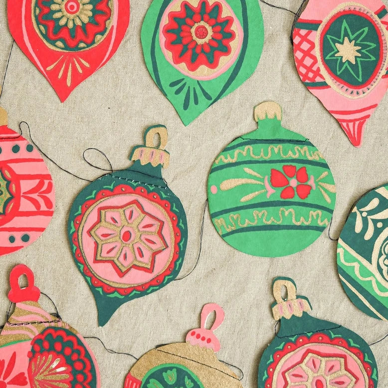 Holiday Paper Garland