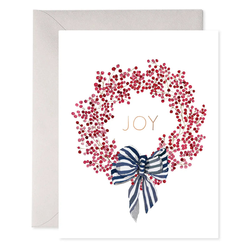"Joy" Holiday Card