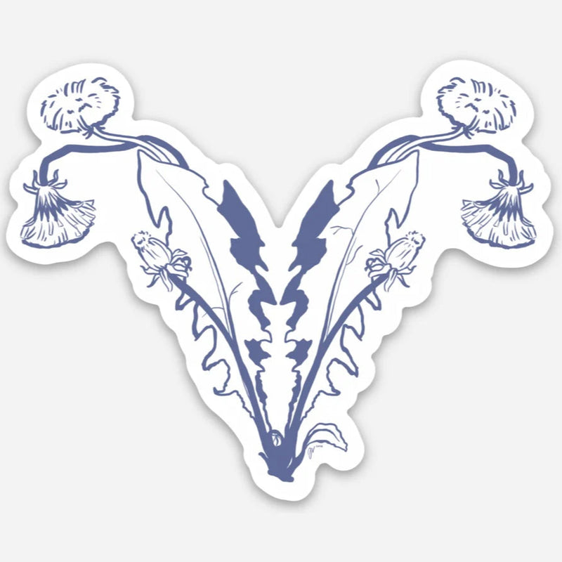 The Botanical Uteri Sticker Series