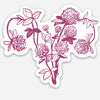 The Botanical Uteri Sticker Series