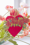 Flaming Heart Card by East End Press