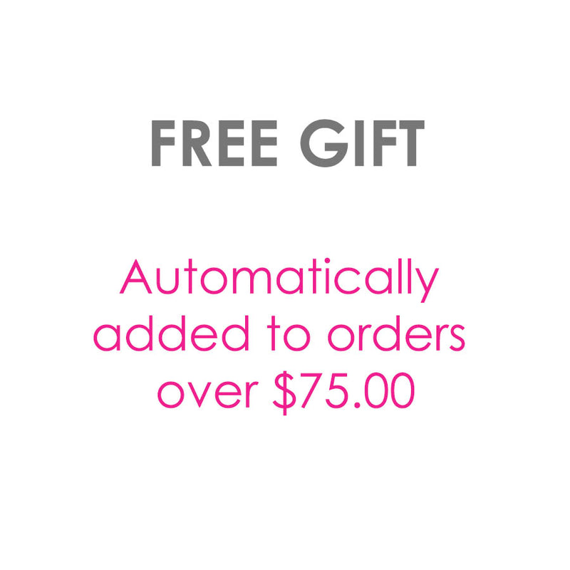Free Gift For Orders $75+