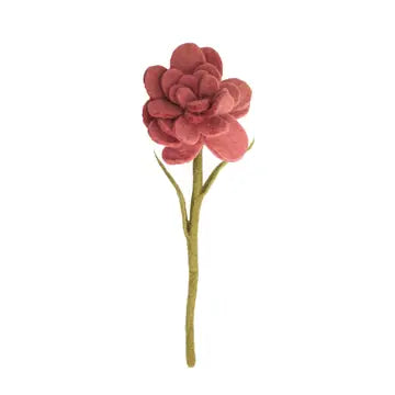 Felt Zinnia Flower