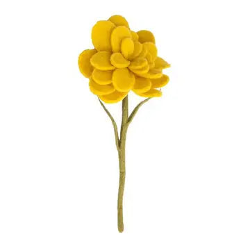 Felt Zinnia Flower