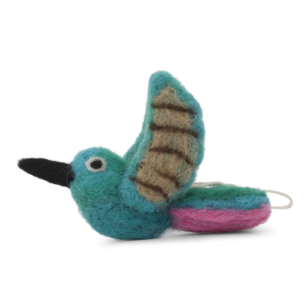 Gry & Sif- Felt Hummingbird Ornament 