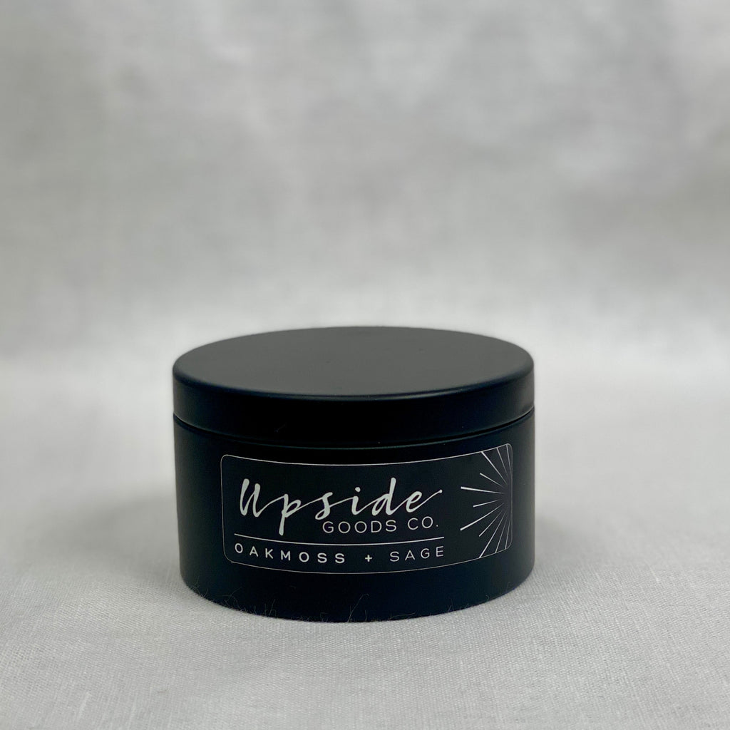 Oakmoss + Sage *Limited Edition Tin Candle*