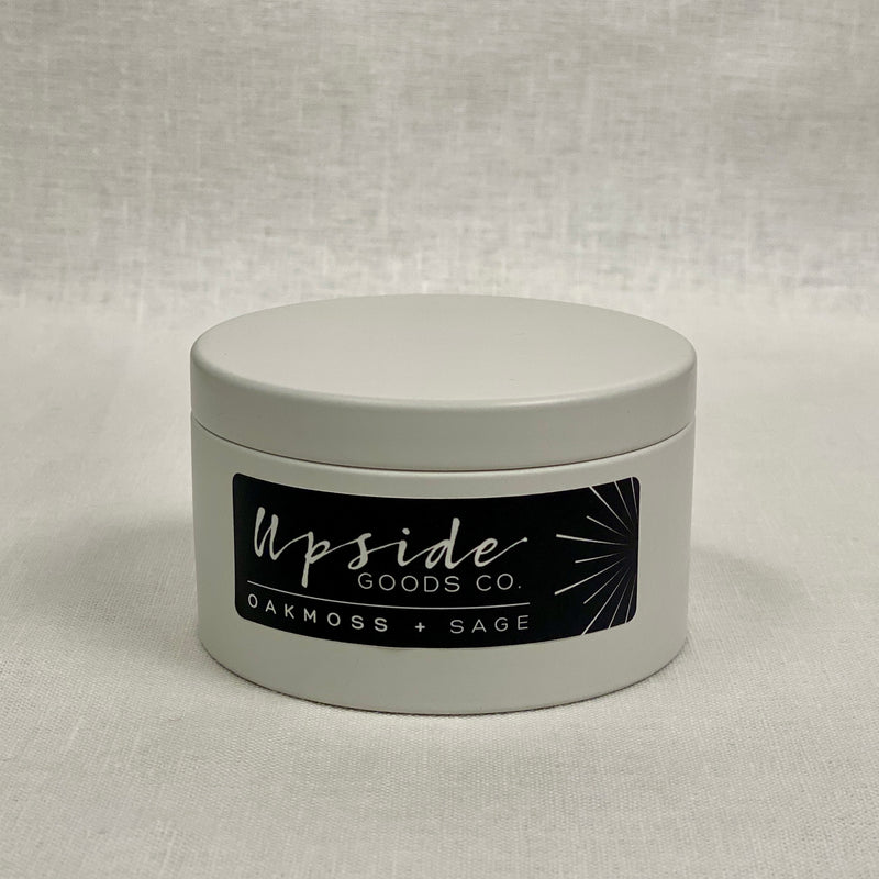 Oakmoss + Sage *Limited Edition Tin Candle*