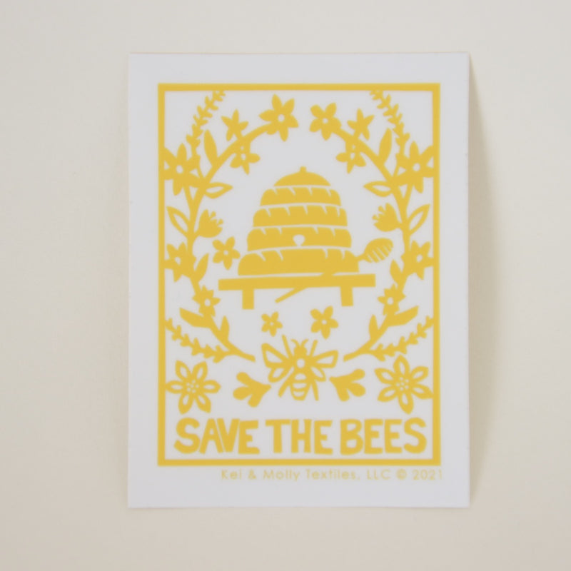Kei & Molly Foodie Love Holiday Gift Box: Save The Bees Sticker