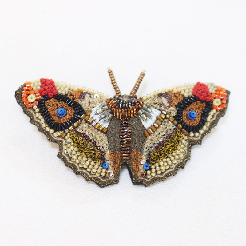 Apatura Iris Butterfly Brooch