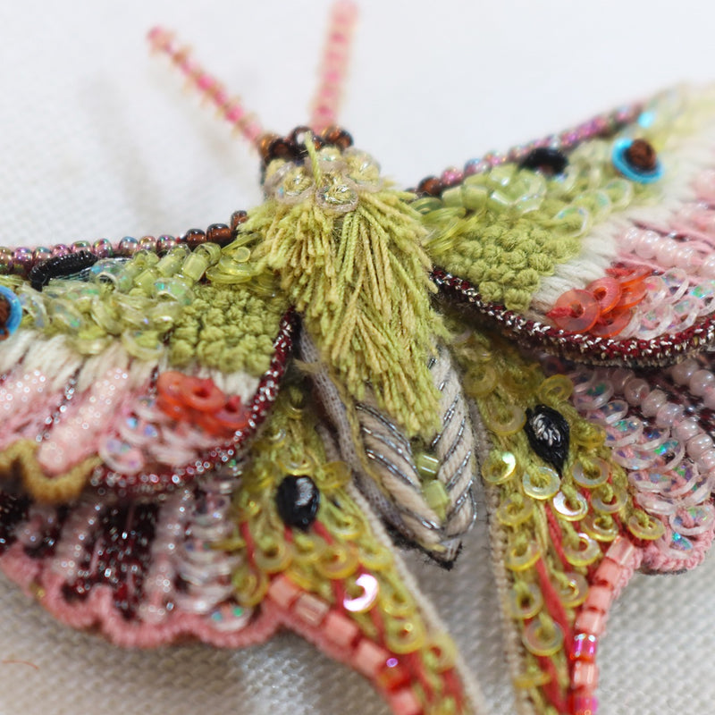 Moon Moth Brooch