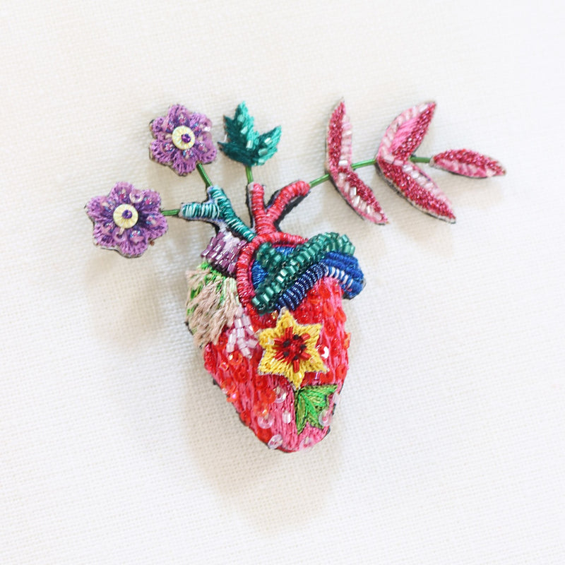 Wild Heart Brooch