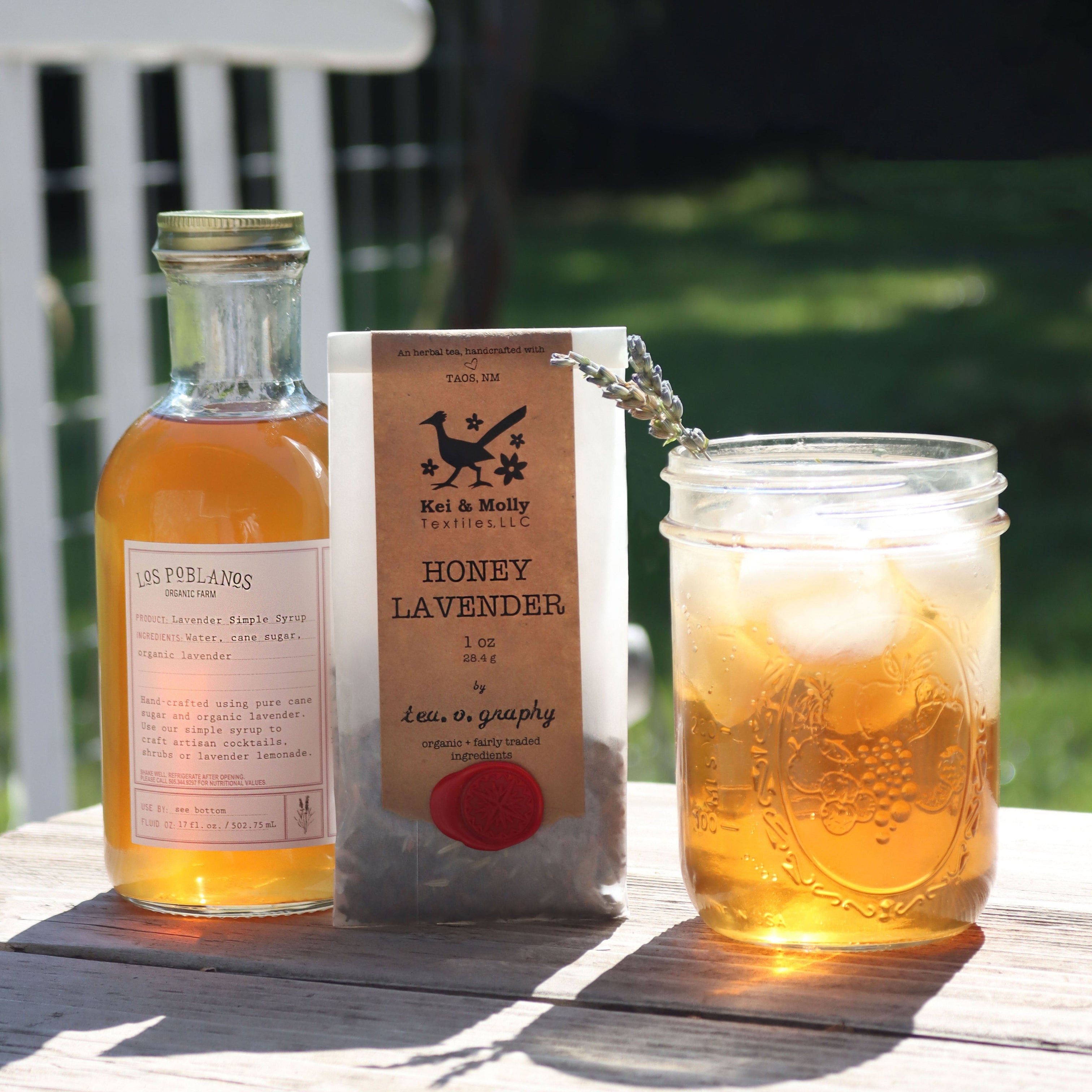 Tea-o-graphy: Taos Tea – Kei & Molly Textiles, LLC