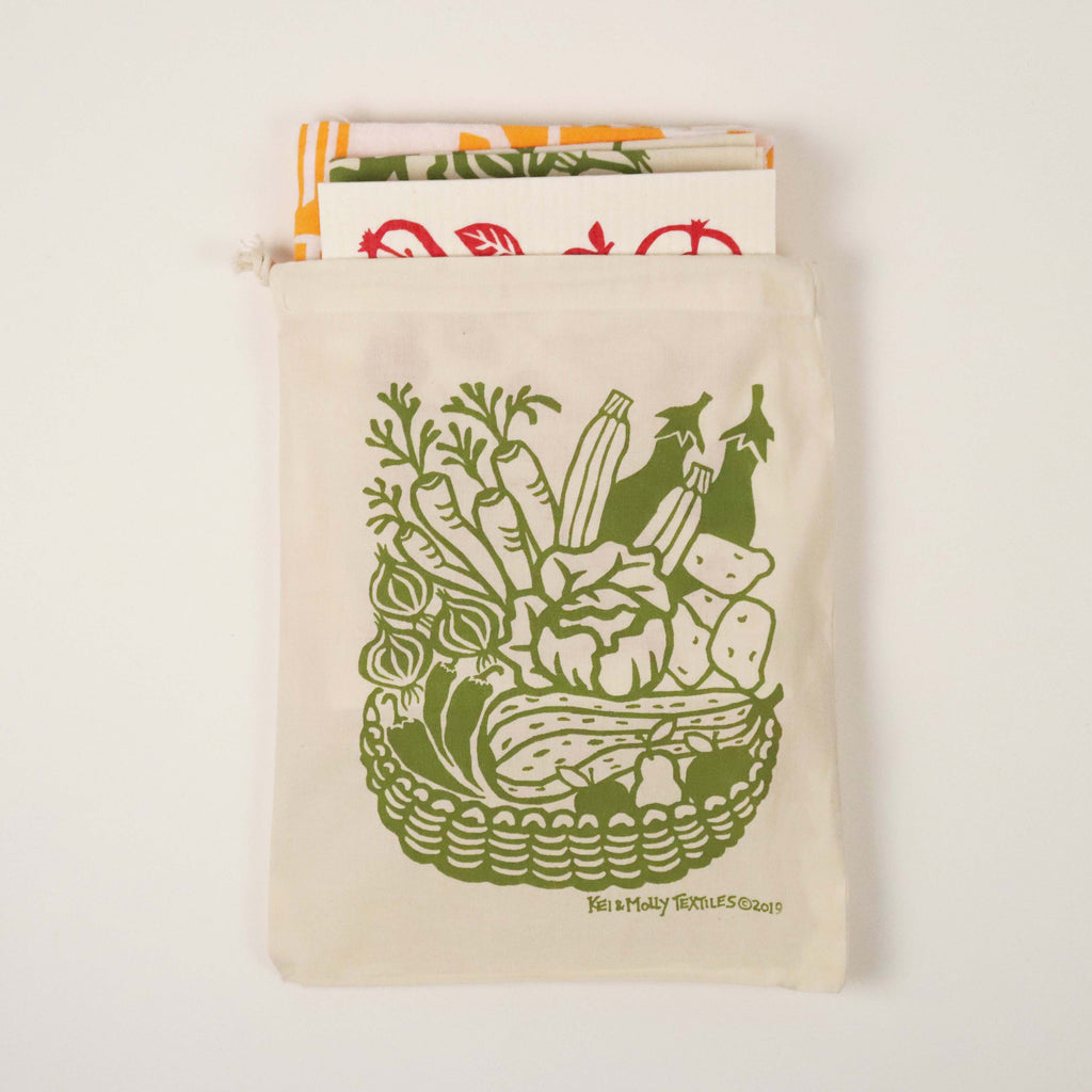 Kei & Molly Textiles Perfect Gift Bag: Produce.