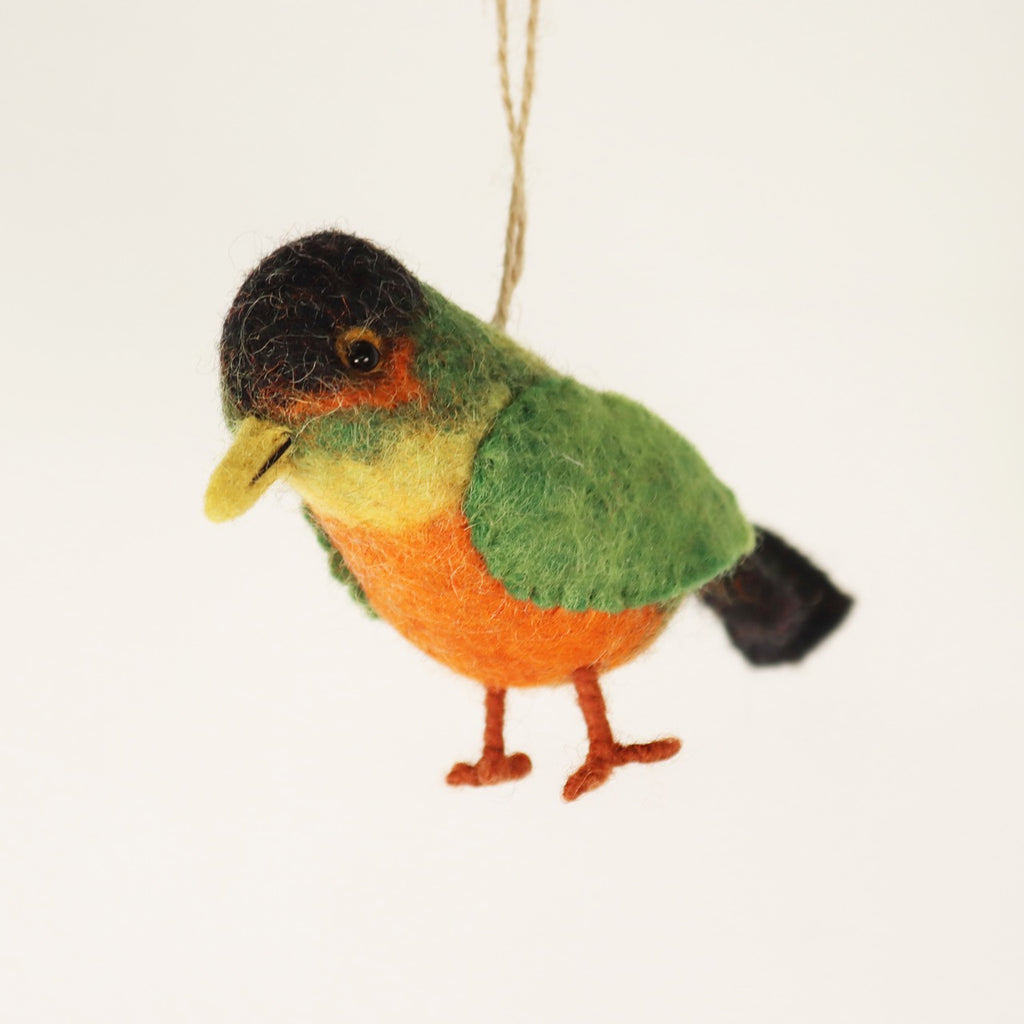 Felt Bird Ornaments