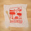 Flour Sack Dish Towel: San Francisco
