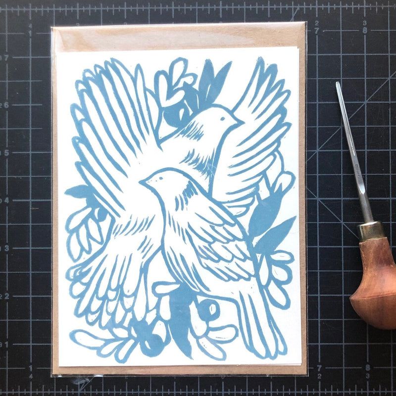 KDC Studio- Doves Card