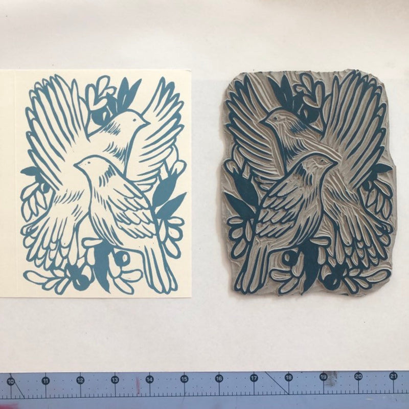KDC Studio- Doves Card