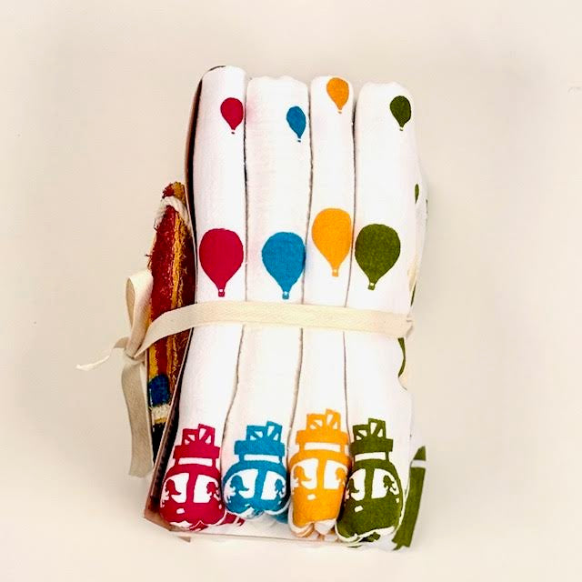 Balloon Rainbow Bundle- 4 colors + Balloon Scrubber