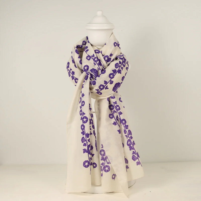 Scarf: Morning Glories