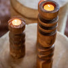 Wooden Tea Light Candle Holders